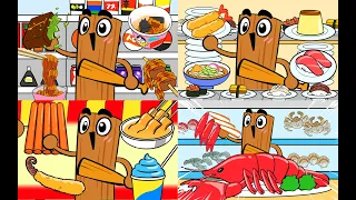 Tung Tung Tung Sahur mukbang eating sounds Compilation | MYGAMETOON