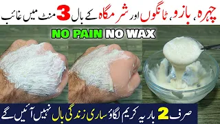Permanent Hair Removal Cream | No Wax No Pain | Remove Body, Chest, and Private Parts Hair