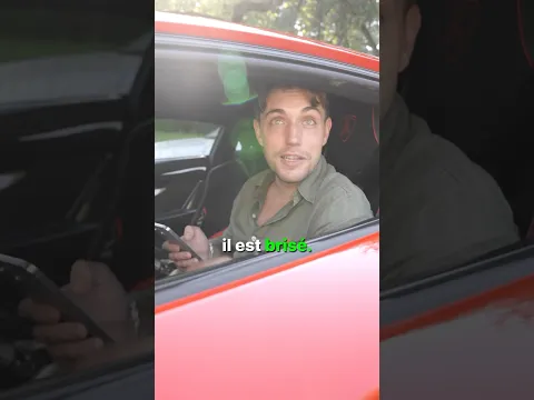 Un cycliste m’insulte 🤷🏻‍♂️ #supercar #automobile #SVJ