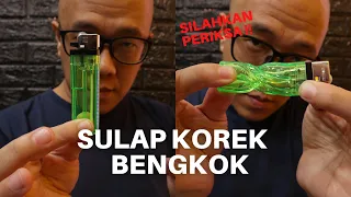 RAHASIA SULAP (TANPA ALAT) KOREK API PELINTIR !! #rynku