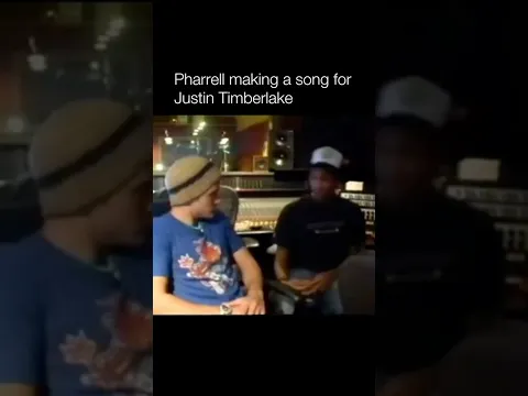 Pharrell Williams making a Hit-Song with Justin Timberlake 🔥🎶
