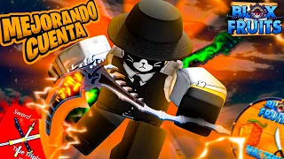 MI PRIMER Y MEJOR SUBIENDO CUENTAS DE BLOX FRUITS! 😎