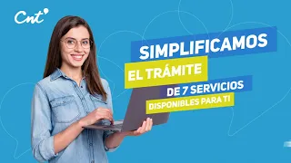 CNT Simplifica sus trámites