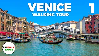 Venice, Italy Ultimate Walking Tour – Rialto, San Marco & Historic Venice | 4K 60fps