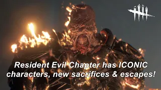 Dead By Daylight| ICONIC "Resident Evil" characters in DLC! New sacrifices & escapes in Chapter 20!