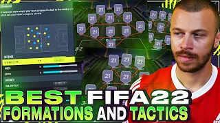 FIFA 22 BEST FORMATIONS & TACTICS in ULTIMATE TEAM! TOP 3 MOST EFFECTIVE FORMATIONS TUTORIAL