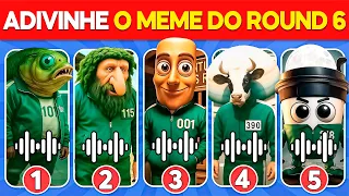 Adivinhe o BRAINROT ESPECIAL ROUND 6 🤯Brainrot Memes😀Trippi Tropp🦐La Vaca🐄