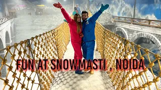 Snow Masti Park Fun | The Grand Venice Mall | Rajat Sharma | @SwatiMonga  #snow #couple