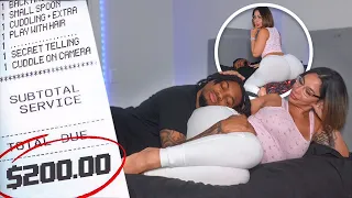 I Hired A Professional Cuddler But Found Out She Was A P STAR...