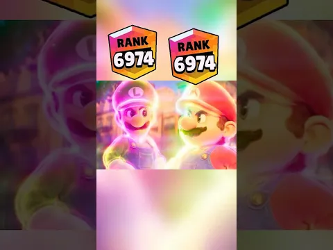 Brawl Stars super Mario rank up #brawlstars #supermario #shorts #ranked