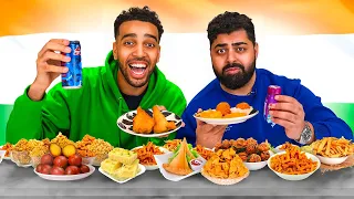 NIKO TRIES INDIAN SNACKS