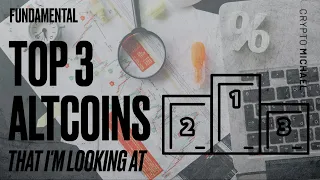 🚀 Top 3 ALTCOINS I'm Currently Looking At, Are You?! 🚀
