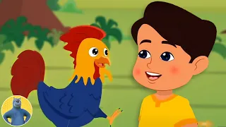 Kuk Doo Koo, कुक डू कू, Hindi Nursery Rhymes for Kids