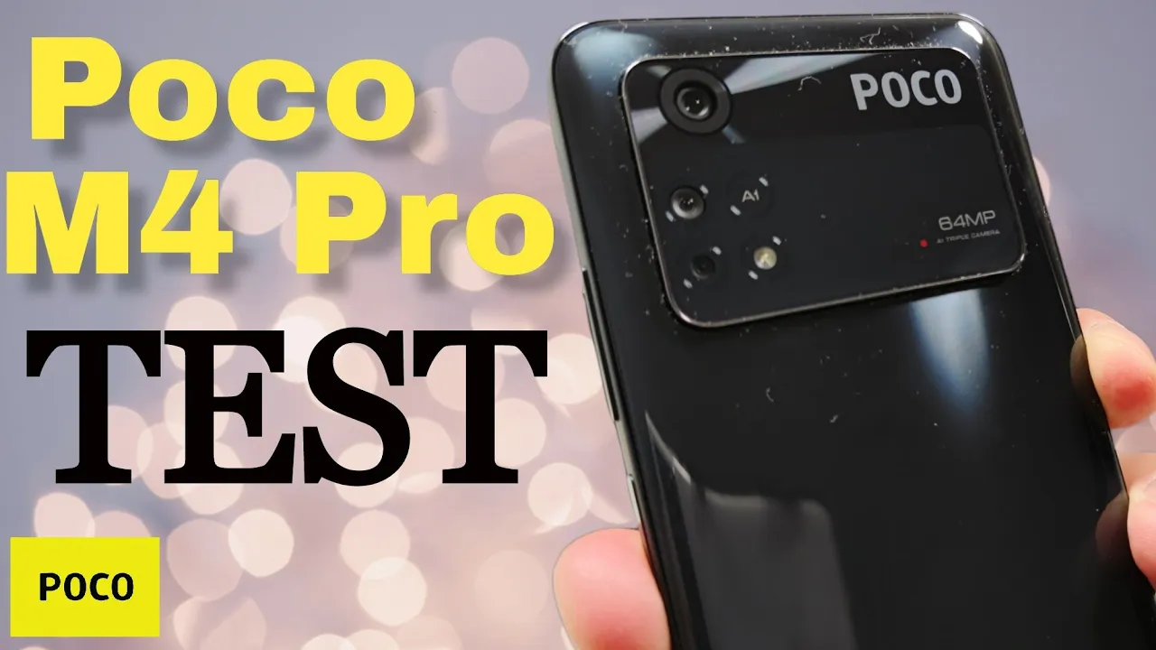 Vido-Test de Xiaomi Poco M4 Pro par Espritnewgen