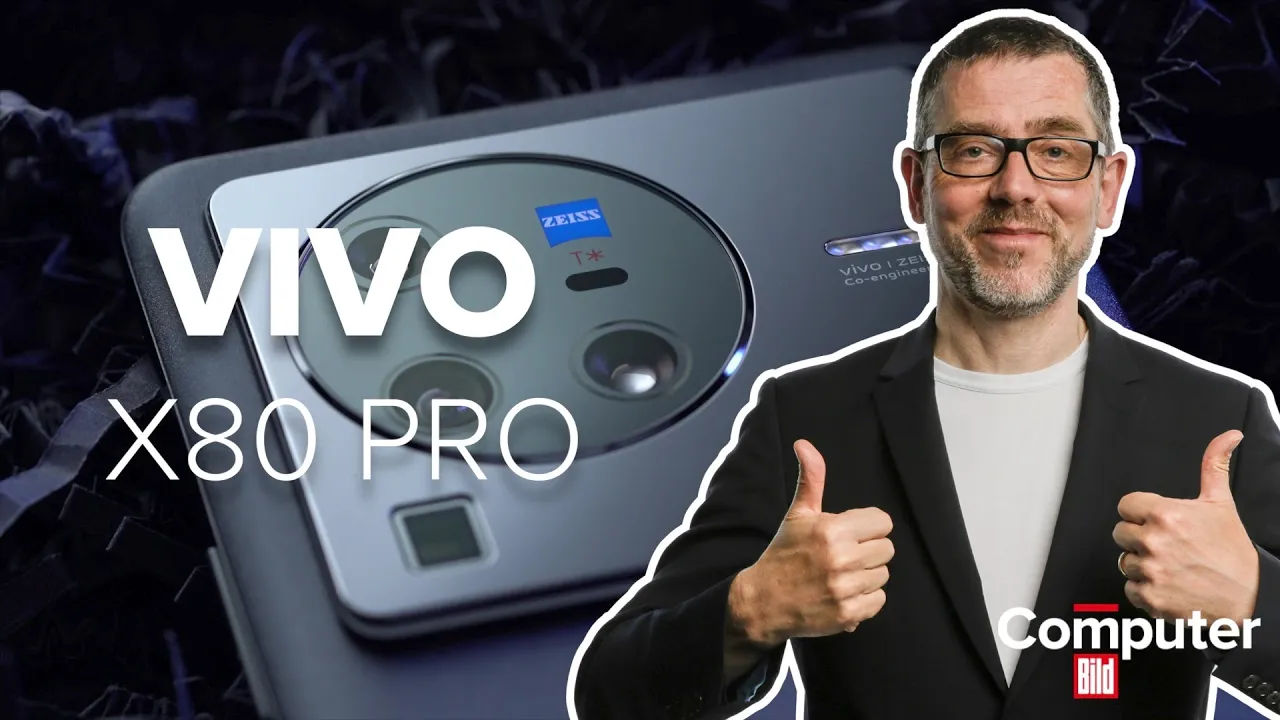 Vido-Test de Vivo X80 Pro par Computer Bild
