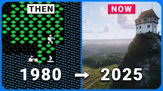 Evolution of Open World Games 1980-2025