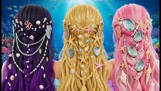 Extreme MERMAID MAKEOVER For NERD 🧜‍♀️ *How To Become Popular At School*