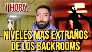 1 HORA DE NIVELES DE LOS BACKROOMS (ESPECIAL)