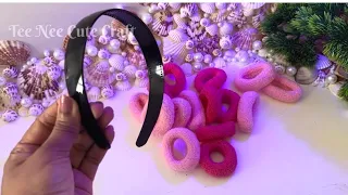Elastic band craft / hairband diy #tutorial #howtomake #smallbusiness #handmade #unbelievable #2026