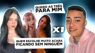 FUI X1 CONTRA MEUS TRÊS AMORES😍