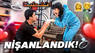 YEŞİMLE NİŞANLANDIK 💍 | أنخطبنا انا و يشيم