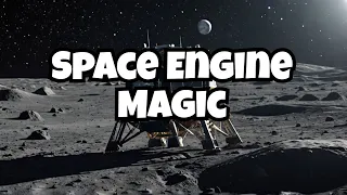 LIVE View Landing On The Moon Simulation Space Engine