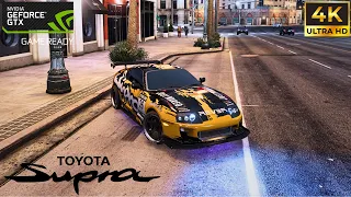 [4K] GTA V with 2024 Ultra Realistic Graphic Mod | Driving Photorealistic Cars