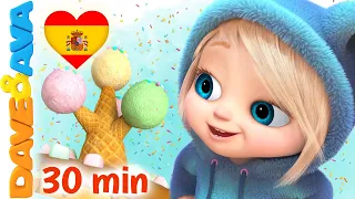 ❣️Ava Ava Sí Mamá, Señor Pastel y Más Canciones Infantiles | Dave and Ava en Español ❣️