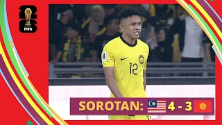 Sorotan Perlawanan: Malaysia 4-3 Republik Kyrgyz | Kelayakan Piala Dunia 2026