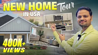 My New Home Tour in USA - Empty House Tour (தமிழில்)‼️