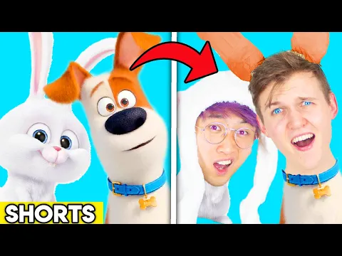 SECRET LIFE OF PETS WITH ZERO BUDGET! #shorts