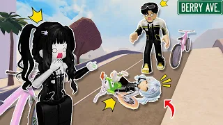 SEPEDA BIBI GAK KUAT DI TANJAKAN, MALAH MUNDUR KEBELAKANG | BERRY AVENUE RP