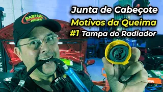 Tampa de radiador faz o motor ferver?