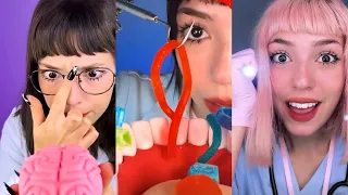 ASMR CLEANING BRAIN CLEANING MOUTH CLEANING TONGUE 