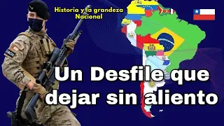 CHILE desfila con ORGULLO en tierras EXTRANJERAS 🇨🇱🥹