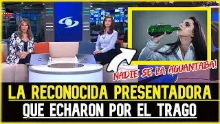 TRISTE HISTORIA DE LA RECONOCIDA PRESENTADORA DE NOTICIAS CARACOL (La hecharon por culpa del alcohol