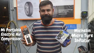 Xiaomi Mi Portable Air Compressor Vs Michelin Micro Tyre Inflator