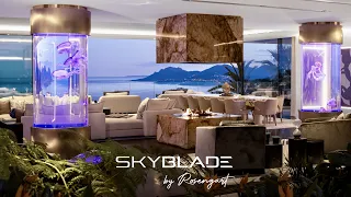 SKYBLADE Cannes for Rent - Billionaire Mansion with Underground Funicular and Mega Outdoor Cinema