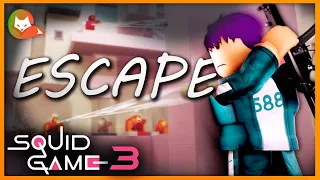 Hice una REBELIÓN para Escapar del Juego del Calamar en Roblox, PERO...