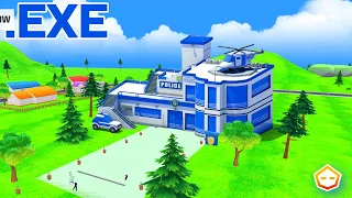 Kantor Polisi Baru 😱 🚔  - Dude Theft Wars - Dude Theft Wars Funny Moments