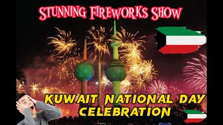 😱Stunning Fireworks 🤩 Show Lights Up Kuwait’s Sky 🔥| 🔥Kuwait Firework Show🔥😍🇰🇼#Kuwait