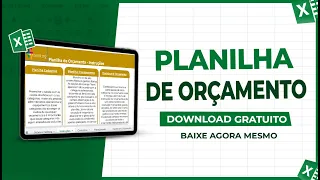 Planilha de Orçamento [Download Gratuito]