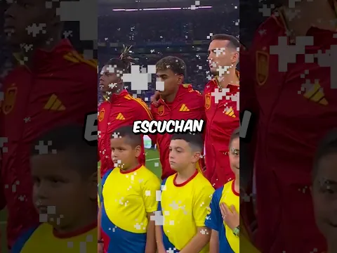 Por qué Lamine Yamal no puede aguantar la risa durante el himno de España