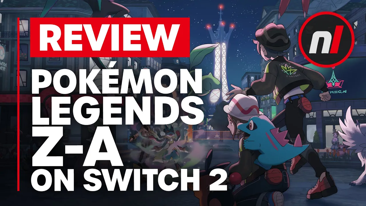 Vido-Test de Pokemon Legends: Z-A par Nintendo Life