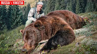 Охота в дикой Якутии | Медведь и Редчайший баран #охота