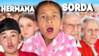 Como es tener una hermana SORDA 😨🫵🏻