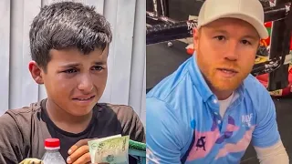 Con ayuda de Canelo Álvarez, le dimos a un niño la sorpresa más grande de su vida.