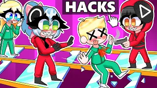 ¡JUGAMOS EL JUEGO DEL CALAMAR PERO USAMOS HACKS! 🤣😈 ¿GANAREMOS? 😱 SRTACATANA ROBLOX SQUID GAME