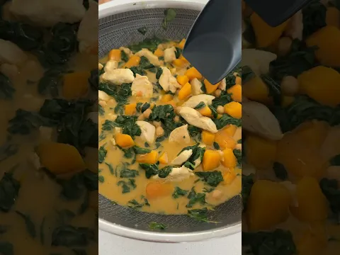 Kürbis Curry im Wok #youtubeshorts #shorts #pumpkin #rezept #recipe #food #kochen #kisag