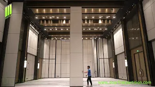 Doorfold Operable Partition Walls Applied to International Hotels(The Hilton Hotel)